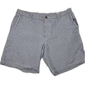 Southern Tide Shorts Mens Size 38 Blue Plaid Seersucker Skipjack Preppy Casual